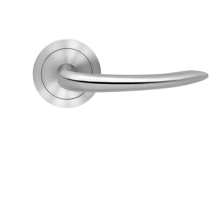 Karcher Design Jersey Lever Set on Round 3-Piece Rose – US Pre-Bored (UER19)