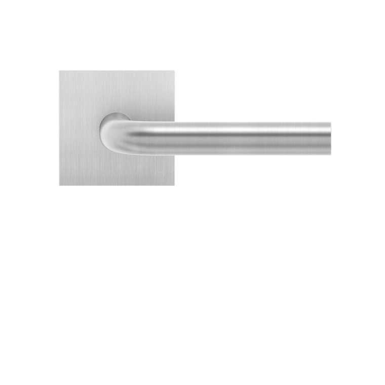 Karcher Design Malta Lever Set on Square Plan Design Rose – US Pre-Bored (UEPLQ25)