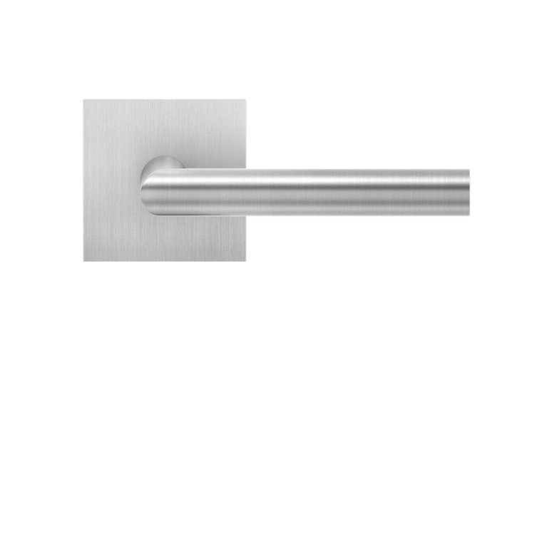 Karcher Design Rhodos Lever Set on Square Plan Design Rose – US Pre-Bored (UEPLQ28)