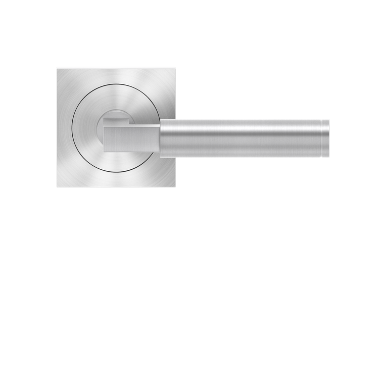 Karcher Design Tasmania Lever Set on Square 3-Piece Rose – US Pre-Bored (UERQ31)