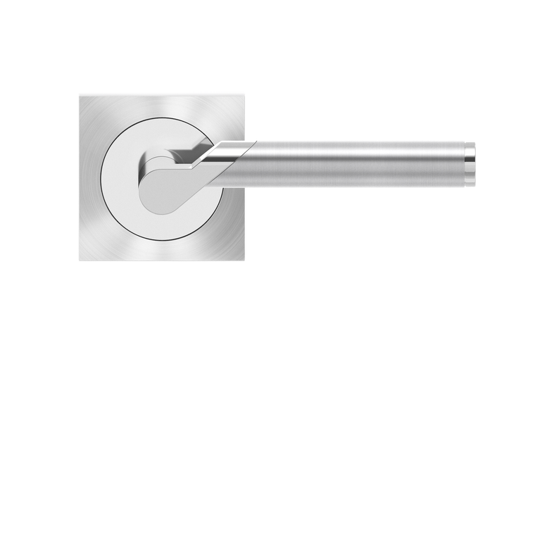 Karcher Design Starlight Lever Set on Square 3-Piece Rose – US Pre-Bored (UERQ38)