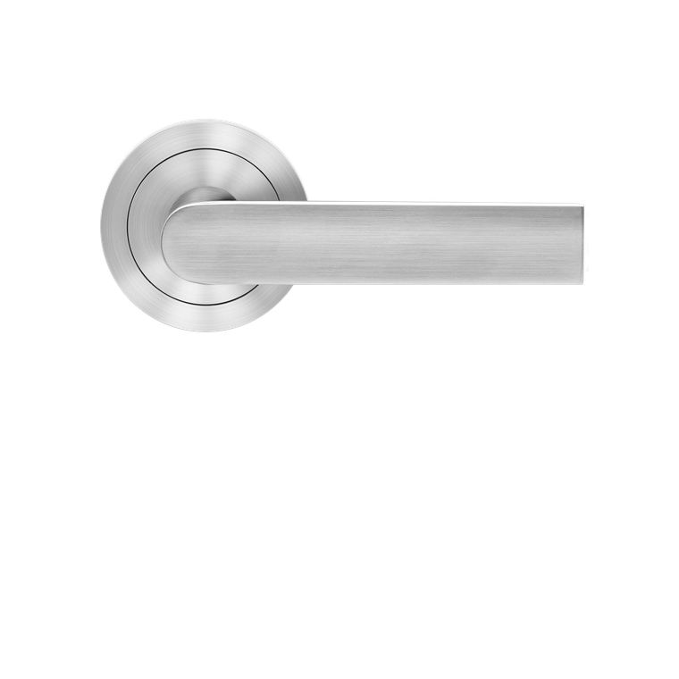 Karcher Design London Lever Set on Round 3-Piece Rose – US Pre-Bored (UER51)