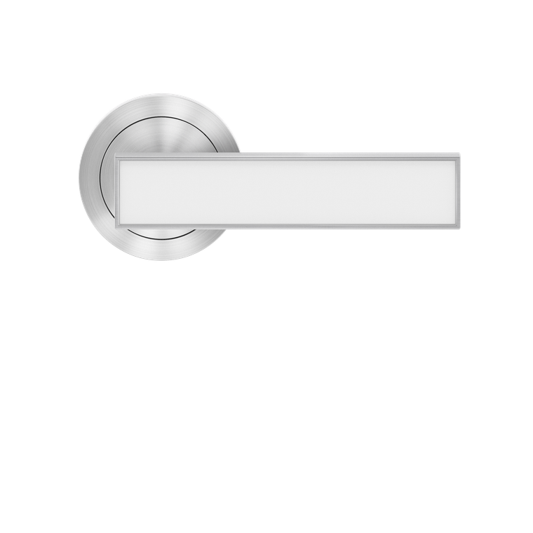 Karcher Design Torino Lever Set on Round 3-Piece Rose – US Pre-Bored (UER53Y)