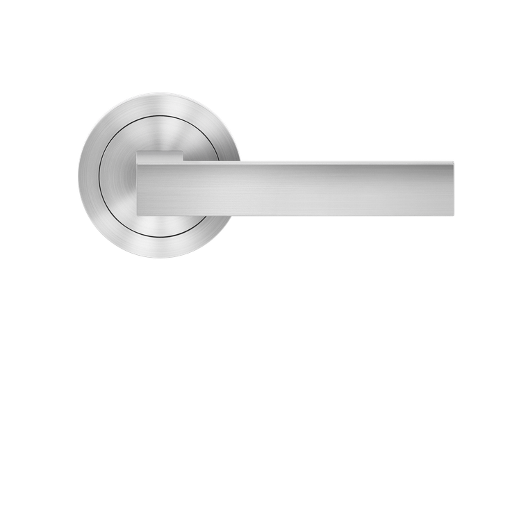 Karcher Design Venedig Lever Set on Round 3-Piece Rose – US Pre-Bored (UER61)