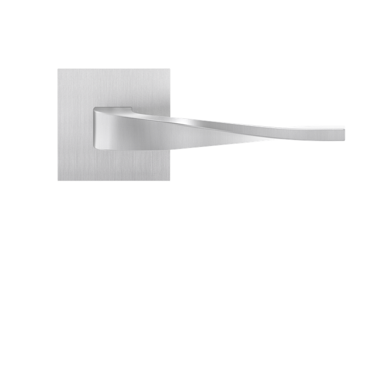 Karcher Design Nevada Lever Set on Square Plan Design Rose – US Pre-Bored (UEPLQ88)