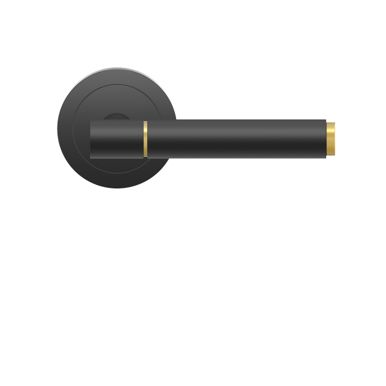 Karcher Design Studio Series 90A3 Lever Set on Round 3-Piece Rose – US Pre-Bored (UER90A3)