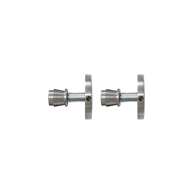 Karcher Design Pull Handle Fixing – bolt-through with cap for glass doors (13mm holes) (EZ1062)