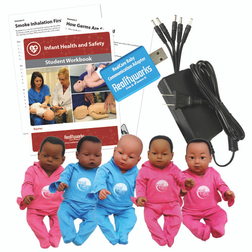RealCare Baby 3 Infant Simulator - Instructors Pack 5 Babies