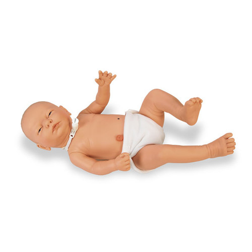 Special Needs Infant Simulator with a white skin tone