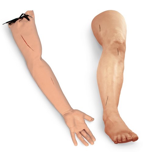 Suture and Stapling Practice Arm & Leg Training Model Set