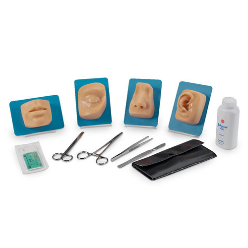 Facial Suturing Module Set (4 part) LF01046U | Life/Form Face Suture Training