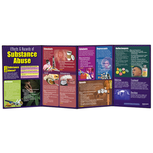 Effects and Hazards of Substance Abuse Folding Display 79053