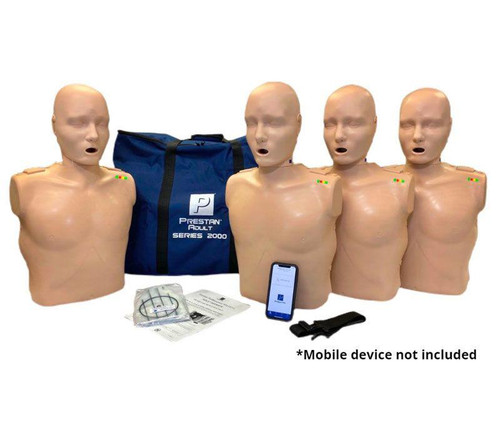 Prestan 2000 CPR Torso with Feedback App (4-pack)