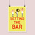 Setting the Bar Gym / Exercise / Ballet Poster