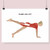 Plank Leg Lift Pilates Exercise Print