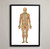 Framed Lymphatic System Fine Art Illustration Print