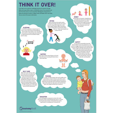 Think it Over! Teen Pregnancy Education Poster