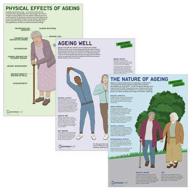 Geriatric / Elderly Care Poster Collection - Laminated