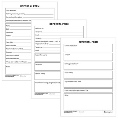 Generic Referral Forms (Printable PDFs)