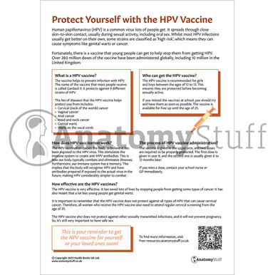 HPV Vaccine (Printable PDF)