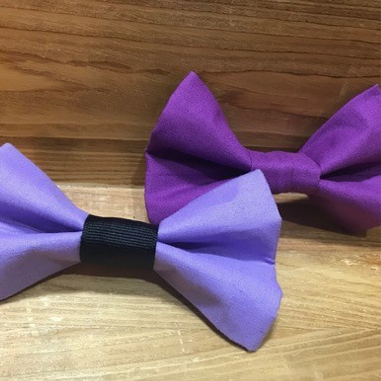 dark purple bow ties