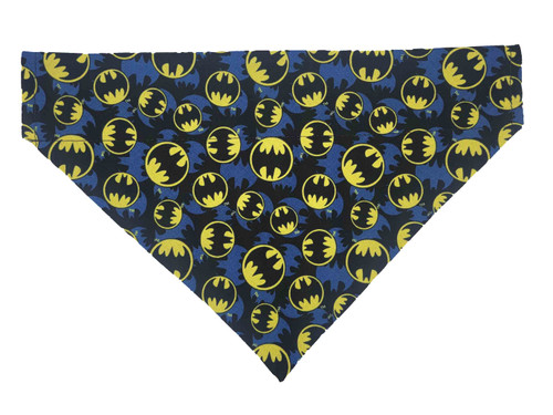 Batman Comic Pet Bandana No-Tie Design
