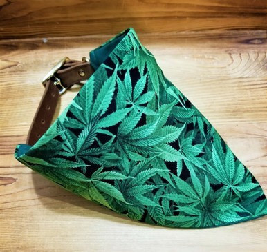 Marijuana Dog Bandana