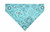 Teal Paisley Dog Bandana