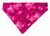Pink Bow Dog Bandana