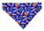 Florida University Gators Tossed Pet Bandana No-Tie Design