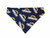 Los Angeles Chargers Black Pet Bandana No-Tie Design