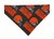 Cleveland Browns Pattern Pet Bandana No-Tie Design