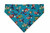 Super Mario Bros. Grey Pet Bandana No-Tie Design