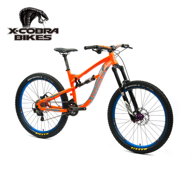X Cobra Bikes King 216 Full Suspension Mtb Robust Accessories