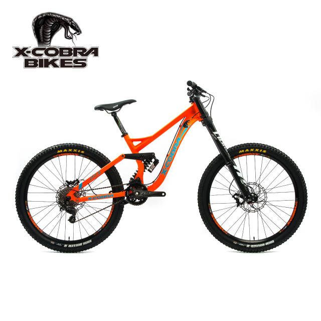 X Cobra Bikes King 240 Full Suspension Mtb Robust Accessories
