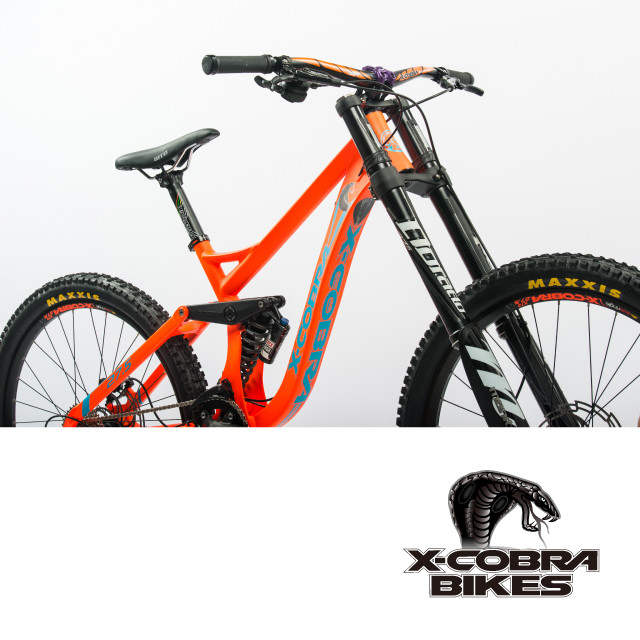X Cobra Bikes King 240 Full Suspension Mtb Robust Accessories