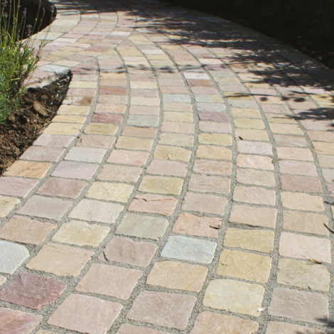 Meadow Sandstone Weathered Cobble 100x100x5025mm (each)