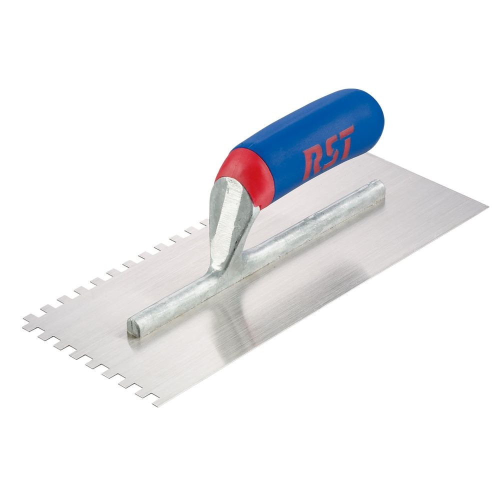 RST 6mm Square Notched Trowel Soft-touch Handle