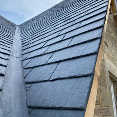 Spanish Roof Slate Holed