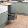 Caple Base Mounted 19L Pull Out Bin