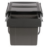 Austen & Co. 30L Built-In Hinged Cupboard Kitchen Bin - 2 Compartments