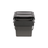Austen & Co. 30L Built-In Hinged Cupboard Kitchen Bin - 2 Compartments