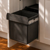 Austen & Co. 30L Built-In Hinged Cupboard Kitchen Bin - 2 Compartments