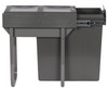 Austen & Co. 34L Built-In Hinged Cupboard Kitchen Bin - 1 Compartment