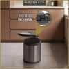 Austen & Co. 15L Built-In Hinged Cupboard Kitchen Bin - 1 Compartment