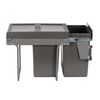 Austen & Co. 40L Pull Out Cupboard Kitchen Bin - 2 Compartments