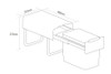 Caple Side Mounted 22L Pull Out Bin