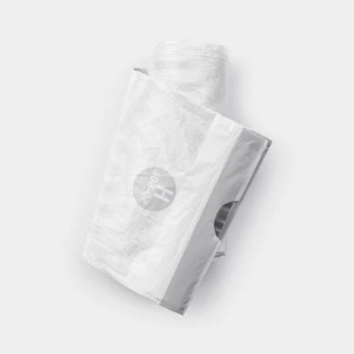 Brabantia Size H SmartFix Perfect Fit Bin Liners 50 to 60 Litre 40 Bags