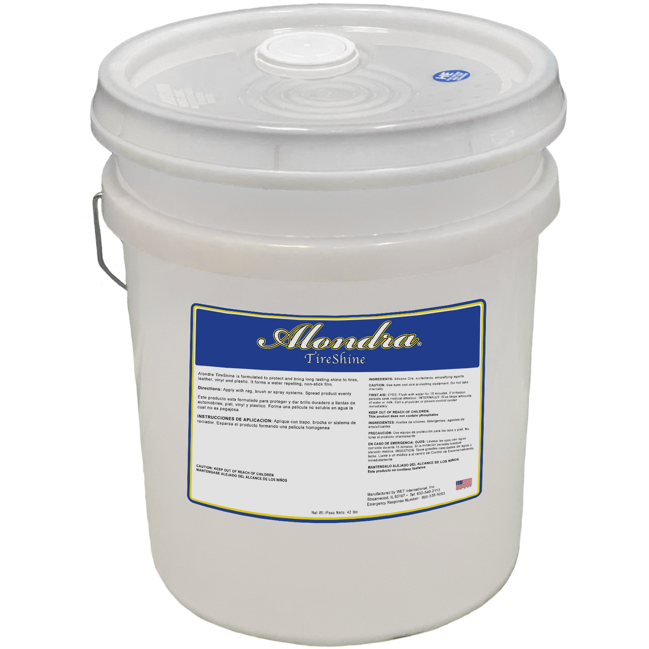 Alondra Tire Shine, 5 gallon (HC)