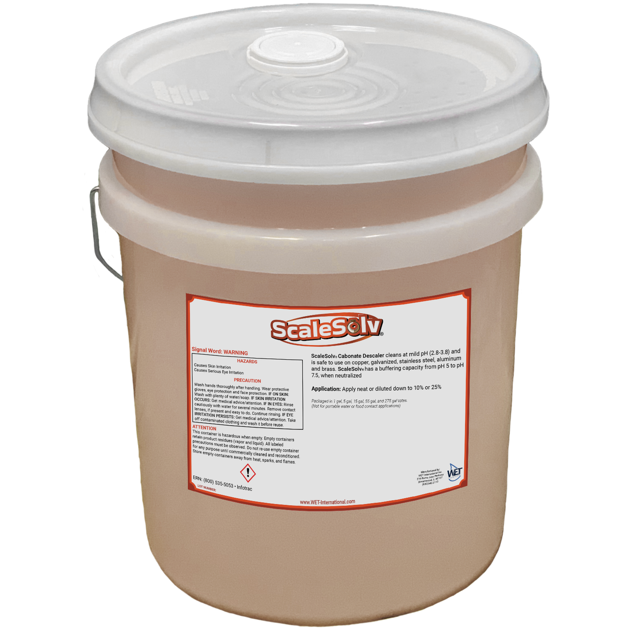 ScaleSolv Non Hazardous Carbonate Descaler Biodegradable Industrial ...